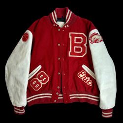 1989 vintage brophy broncos varsity jacket letterman football