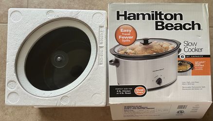Hamilton Beach 6-Quart Portable Slow Cooker - Oval Shape