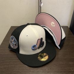 New Montreal Expos New Era Hat Pink Uv