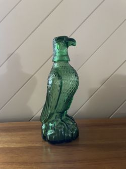 Antique Bald Eagle Decanter
