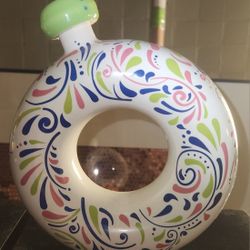 Tequila Ceramic Gold EMPTY Bottle