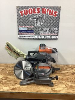 RIDGID 10" Corded Miter Saw**(FINANCIAMOS/WE FINANCE)**