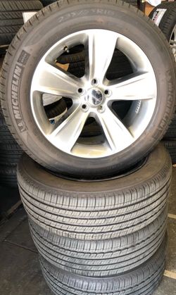 Tires and wheels challenger 18