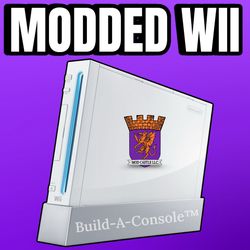 *ORDER ON OUR WEBSITE modcastlellc•com* Ultimate Custom Nintendo Wii Console