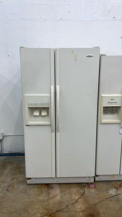 Whirlpool Side-by-Side Refrigerator with Ice Dispenser