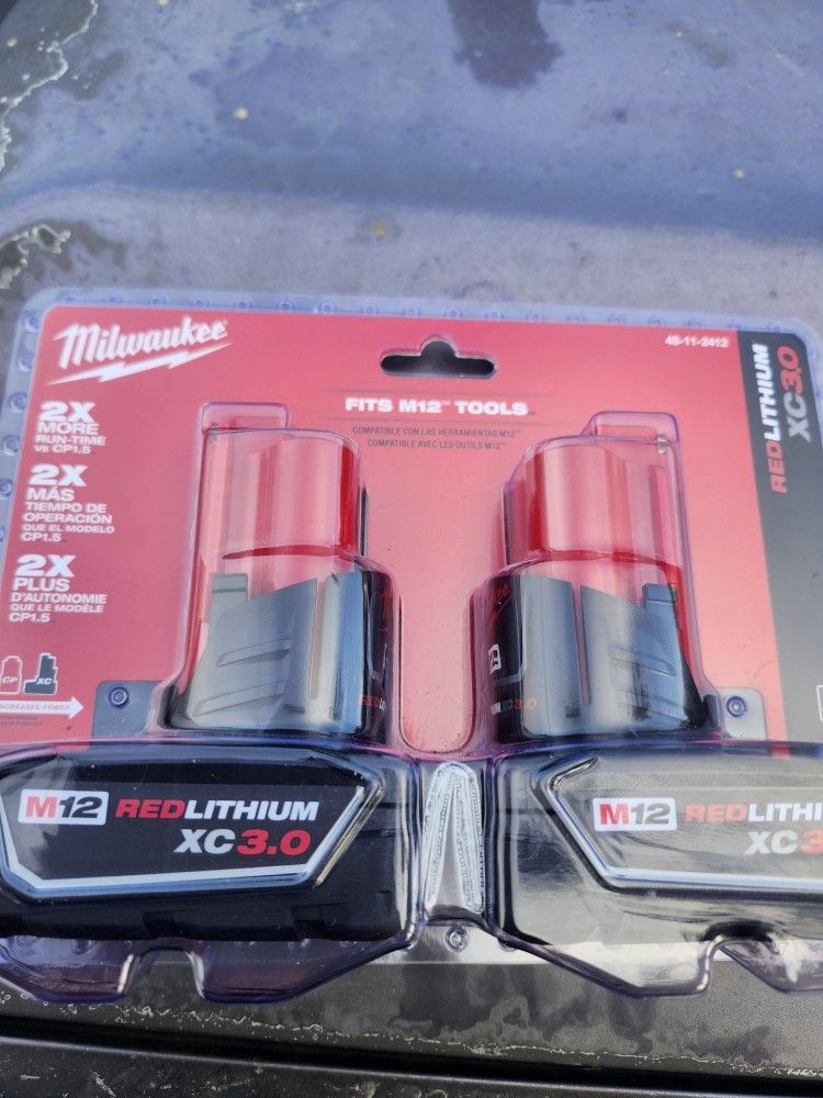Milwaukee M12 3.0XC Battery Pack
