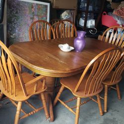 Dining room Table 6 Chairs for Sale in Westford MA OfferUp