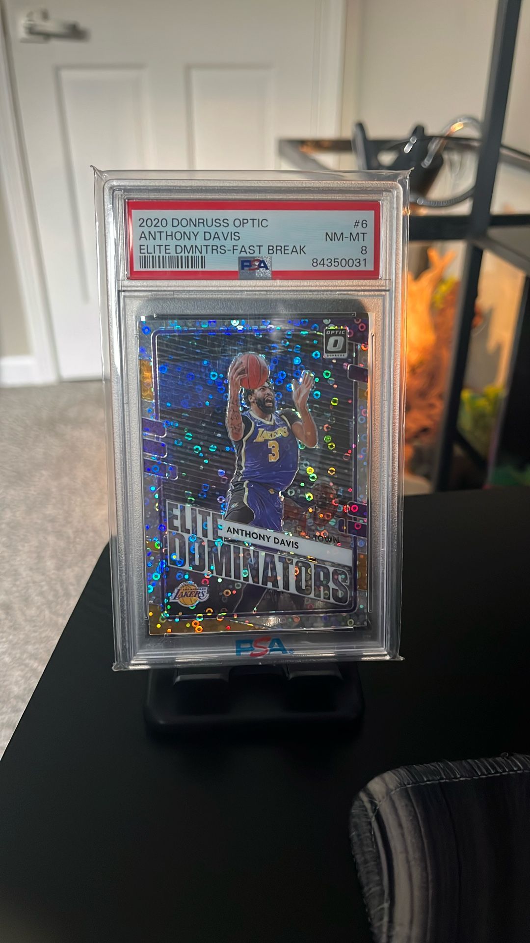 Anthony Davis Elite Dominators (PSA 8)