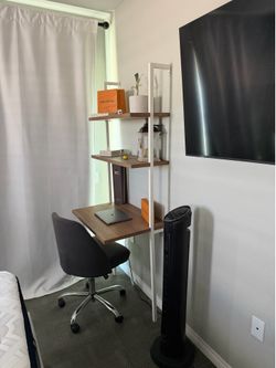 Desk with chair