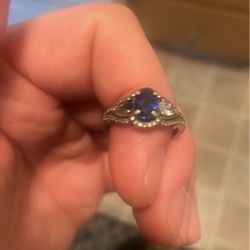 Real Sapphire Ring