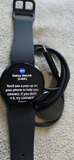 Samsung Galaxy Watch 6 with Charger