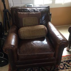 Genuine highest quality leather sofa set. Very gently used. Asking $5000.00 OBO. Pick up only. Please ask for any detail. Thank You.
