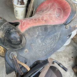 Western Horse Saddle 