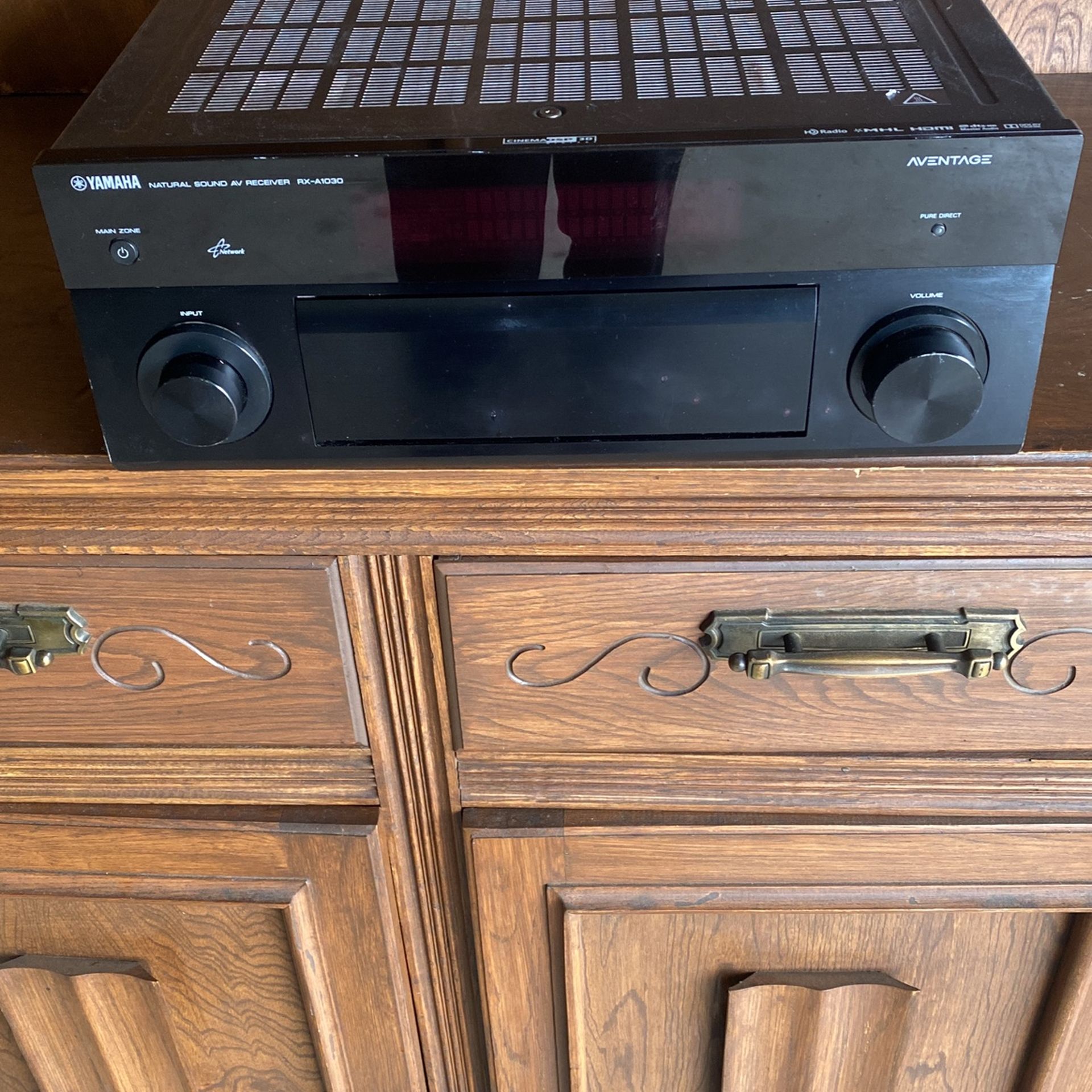Yamaha RX A1030 receiver
