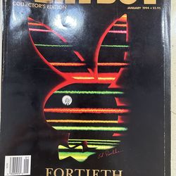 Playboy january 1994 40th anniversary issue