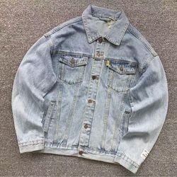 Gallery Dept Embroidered Logo Denim Jacke