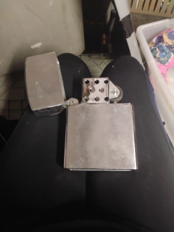 2 Extra Large Zippo Lighters 1 Complete One Needs Case