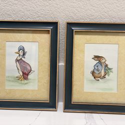 Peter Rabbit & duck Drawings