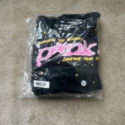 Sp5der Hoodie P*nk ‘black’