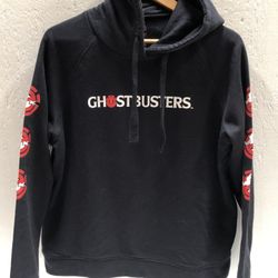 Ghost Busters Hooded Sweatshirt Pull Over Size M 