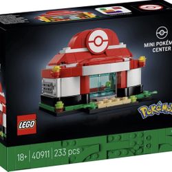 Lego 40911 Mini Pokemon Center Sealed
