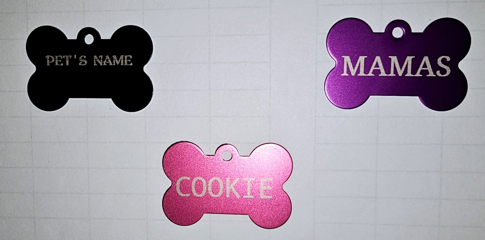Tags for pets Custom Laser Engraved
