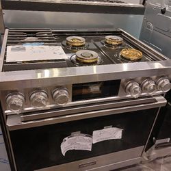 36" Freestanding Professional Gas Smart Range Starting At $9200