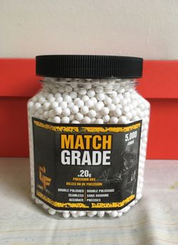 5,000 Match Grade .20g B.B.