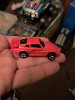 1989 Hot Wheels Red Porsche 930 Turbo - Blackwall BW Malaysia- Diecast Car