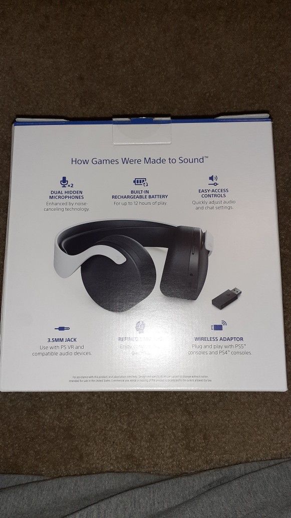 Sony PS5 3D Pulse Headsets