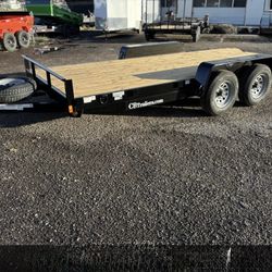 C&B Flat Bed Trailer 7’ X 16’ 2025
