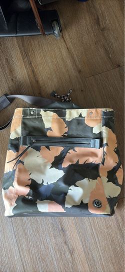 Lululemon Floral Crossbody Tote Bag