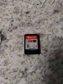 Nintendo switch 2k18 basketball game