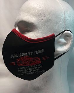 Cubre boca con logo personalisado