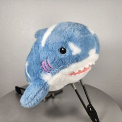 14" Takashoji Blue Marble Shark Plush