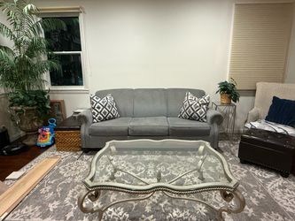 Blue / Gray couch