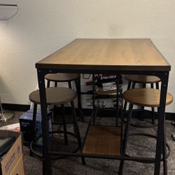 Bar Height Dining Table