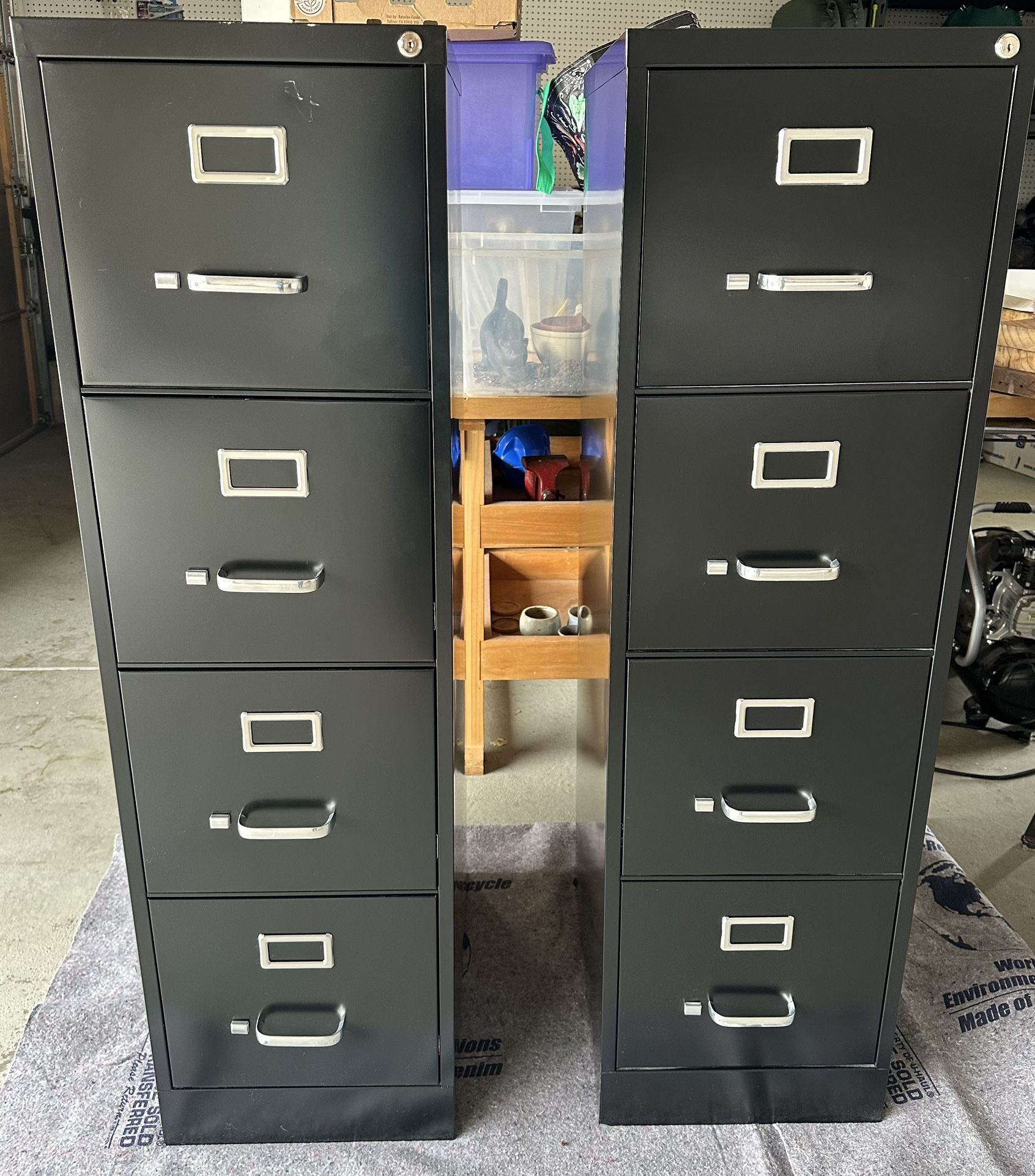 4-drawer Vertical File Cabinets - Like New $30 OBO