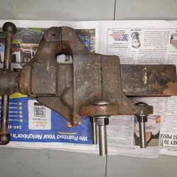 Vintage Reed Machinist Bench Vise #103 1912