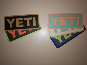 Yeti stickers