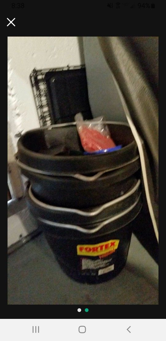 Fortex Rubber Buckets