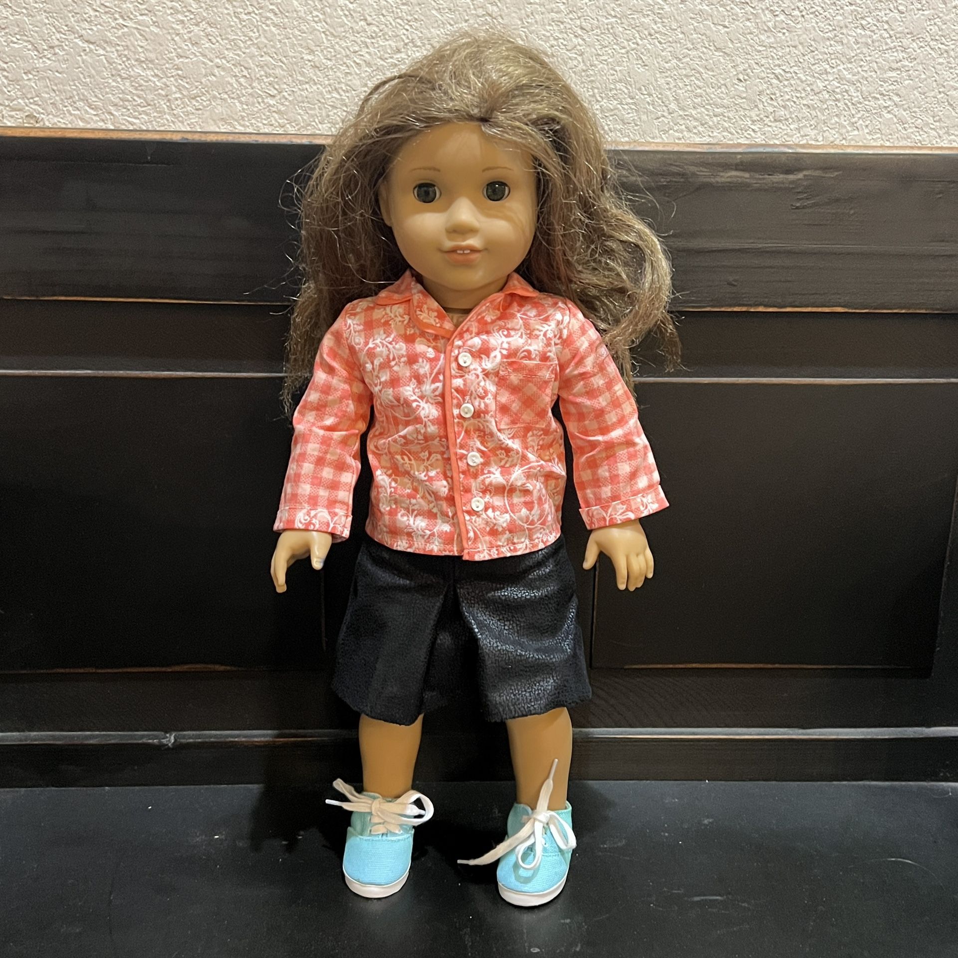 American Girl Truly Me 18” Doll 2013 Brown Hair Brown Eyes