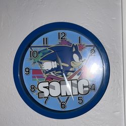Sonic The Hedgehog Wall Clock