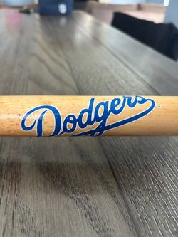 07 Dodger mini wood bat