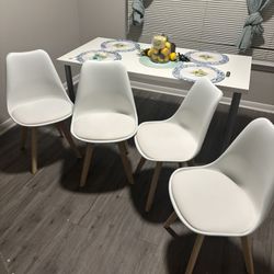 White Dining Chair Sets 