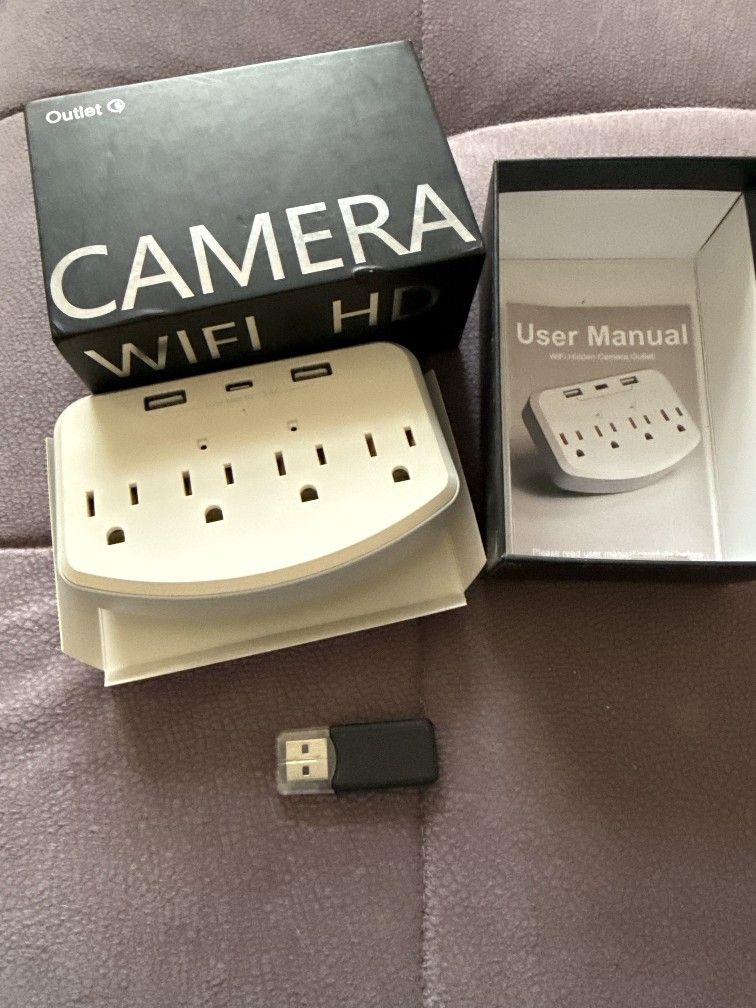 Outlet Hidden Cameras WiFi HD