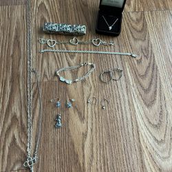 Stirling Silver Jewelry.  All For $50
