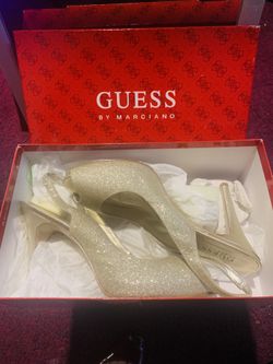 Gold Guess Heels
