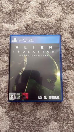 Alien isolation japanese version for playstation 4