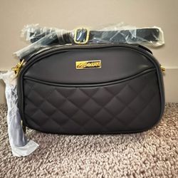 Joy & Iman Quilted Crossbody Bag
